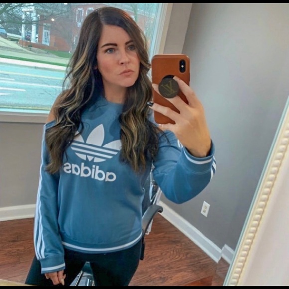 adidas cold shoulder shirt